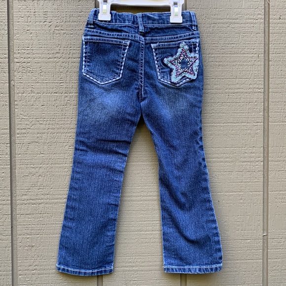 Girls Flare Jeans - Picture 3 of 6